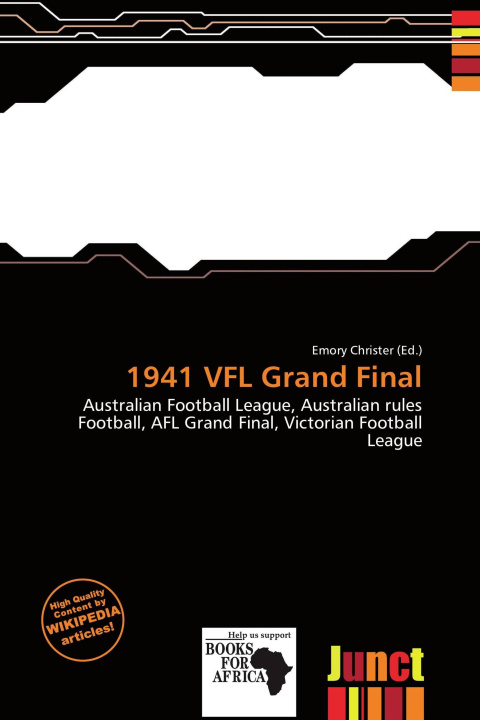 Kniha 1941 VFL Grand Final 