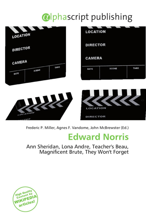 Kniha Edward Norris Agnes F. Vandome