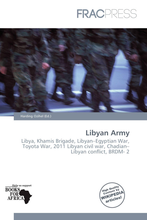 Kniha Libyan Army 