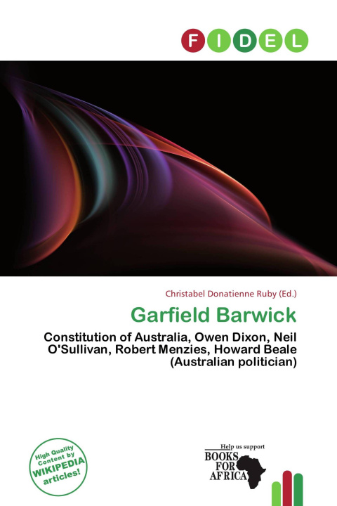 Kniha Garfield Barwick 