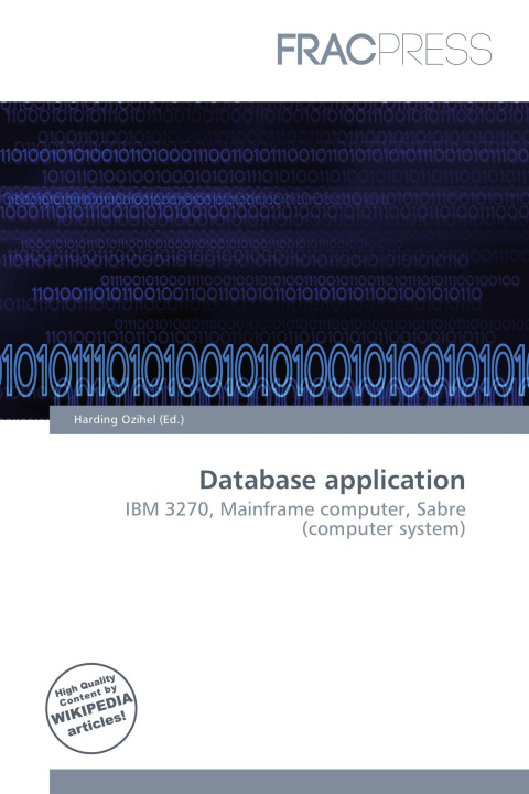 Kniha Database application 
