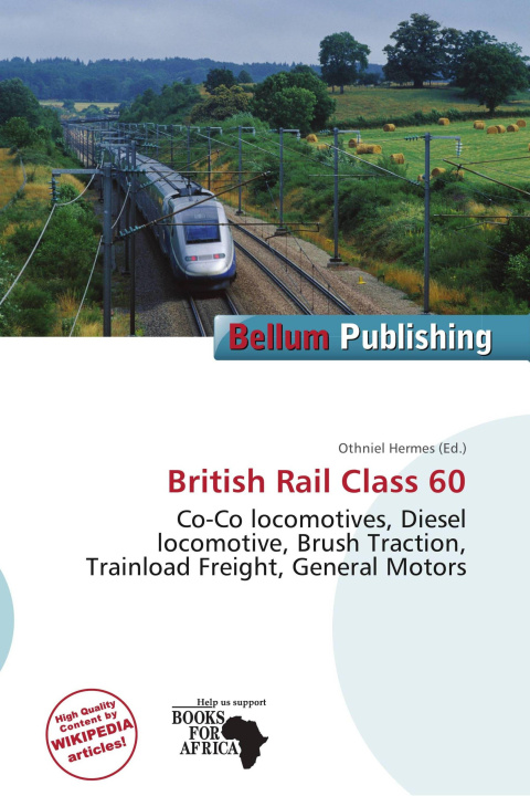 Kniha British Rail Class 60 