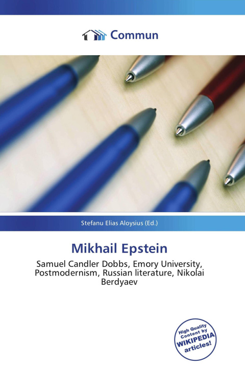 Kniha Mikhail Epstein 