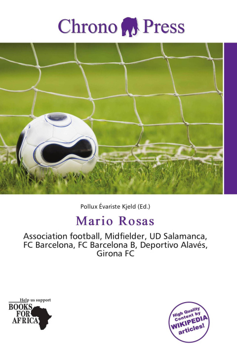 Kniha Mario Rosas 