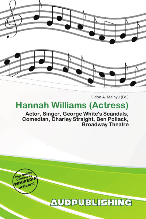 Kniha Hannah Williams (Actress) 