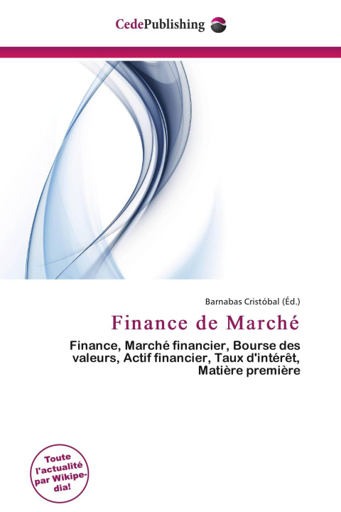 Kniha Finance de Marché 