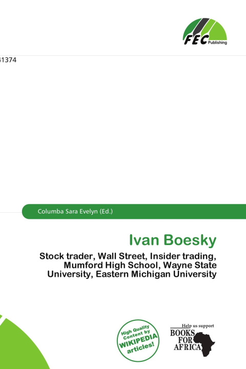 Knjiga Ivan Boesky 