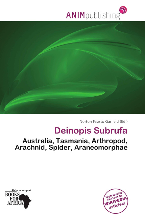 Kniha Deinopis Subrufa 