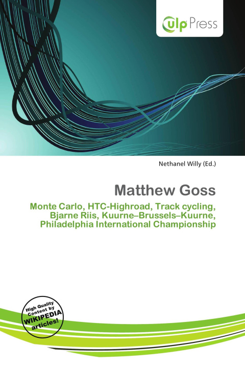 Kniha Matthew Goss 