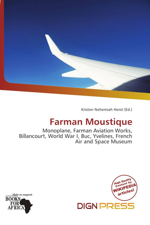 Kniha Farman Moustique 