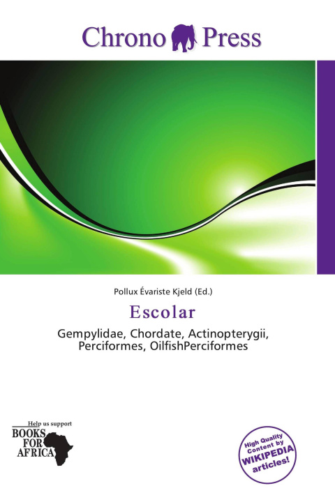 Kniha Escolar 