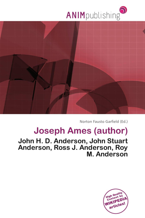 Kniha Joseph Ames (author) 