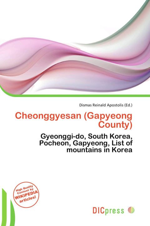Kniha Cheonggyesan (Gapyeong County) 
