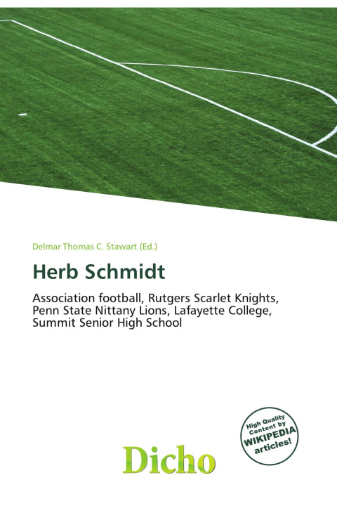Kniha Herb Schmidt 
