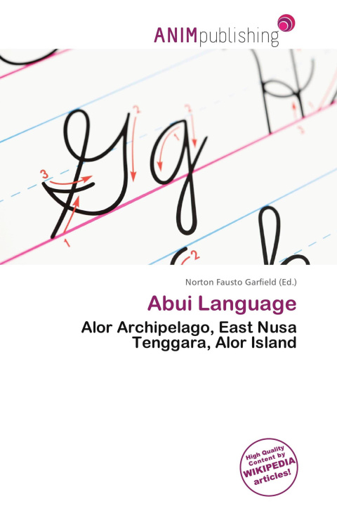 Kniha Abui Language 