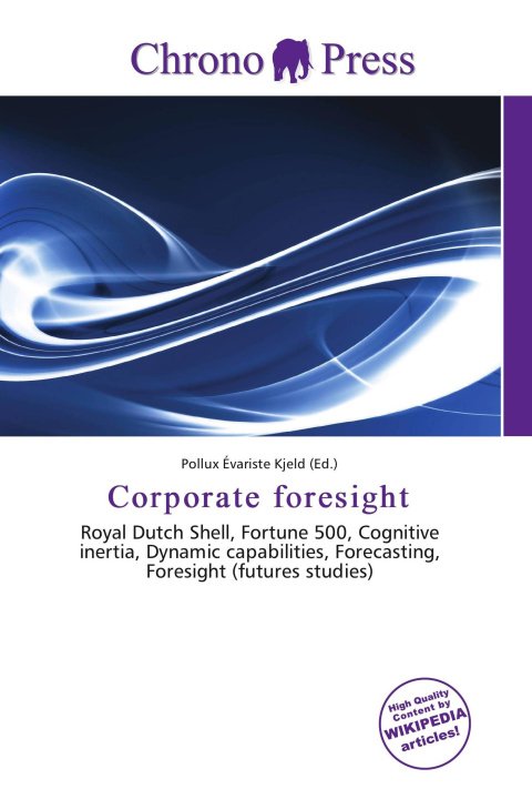 Kniha Corporate foresight 