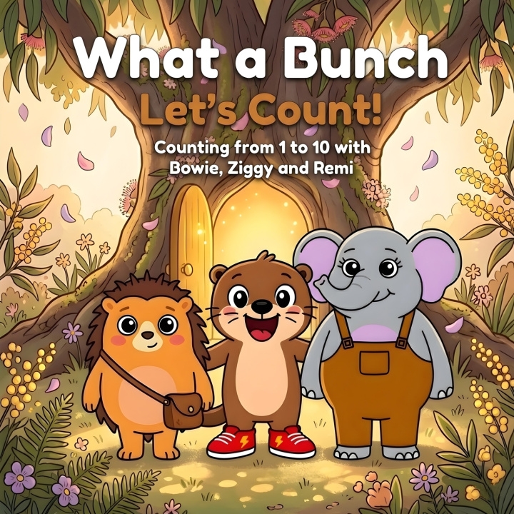 Kniha What A Bunch - Let's Count! Carlos Martiniello