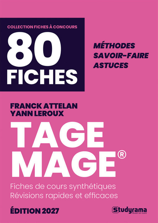 Kniha Le Tage Mage en 80 fiches Attelan