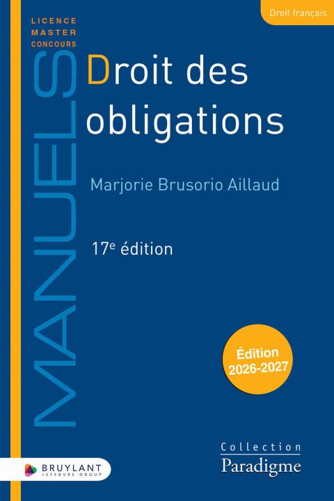 Kniha Droit des obligations Marjorie Brusorio Aillaud