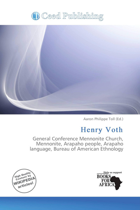 Kniha Henry Voth 