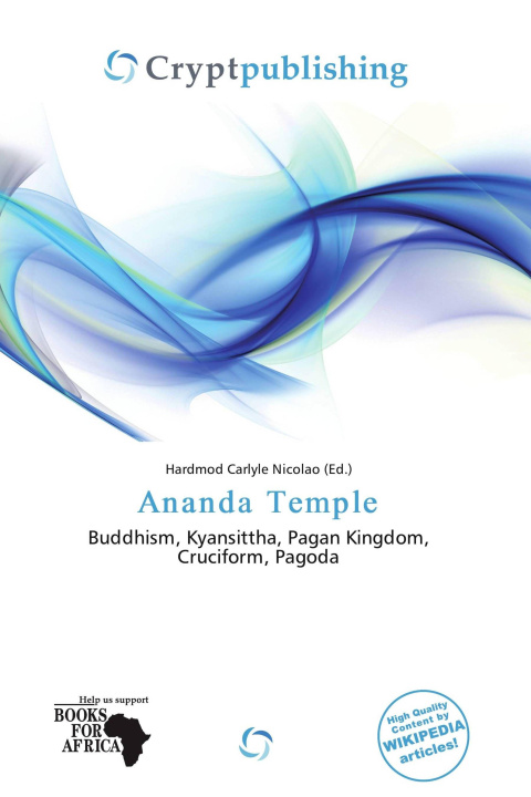 Kniha Ananda Temple 
