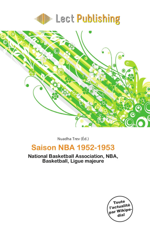 Kniha Saison NBA 1952-1953 