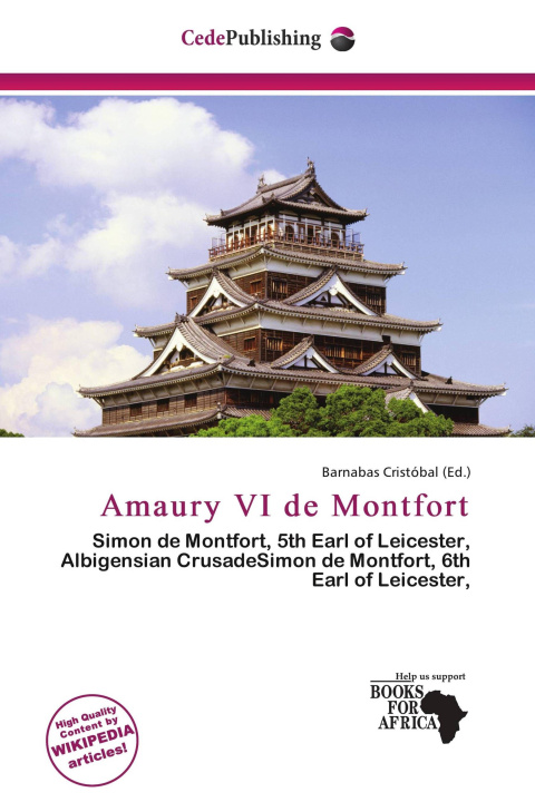 Boek Amaury VI de Montfort 