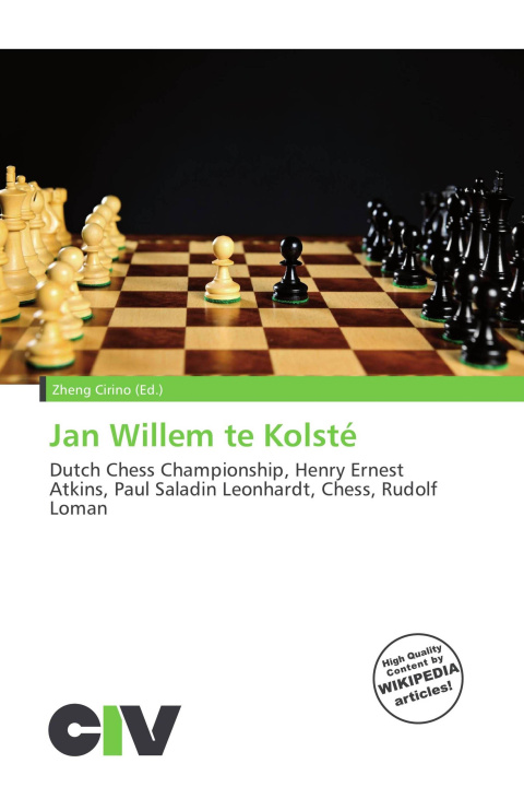 Kniha Jan Willem te Kolsté 
