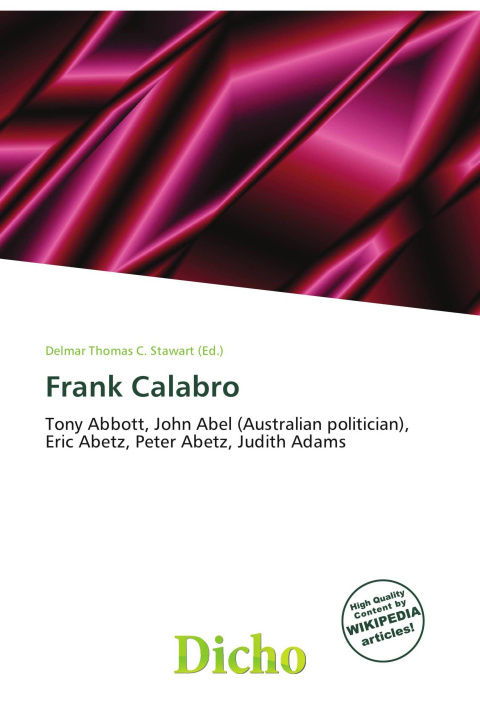 Kniha Frank Calabro 