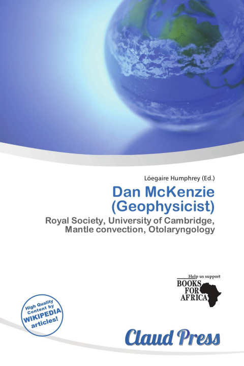 Kniha Dan McKenzie (Geophysicist) 