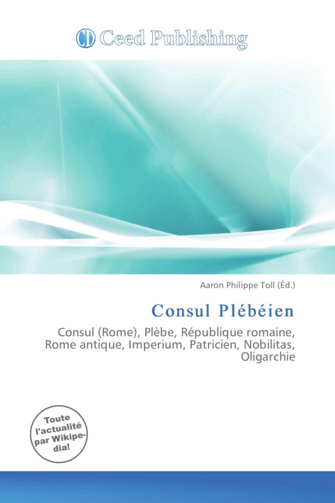 Knjiga Consul Plébéien 