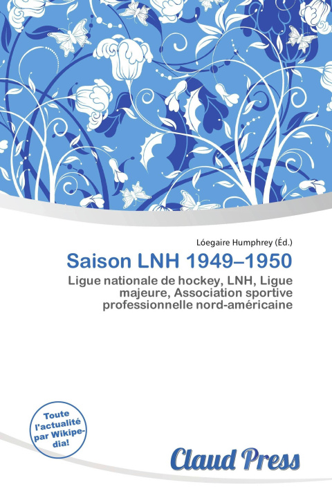Carte Saison LNH 1949-1950 