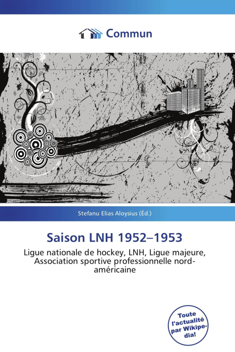 Kniha Saison LNH 1952-1953 