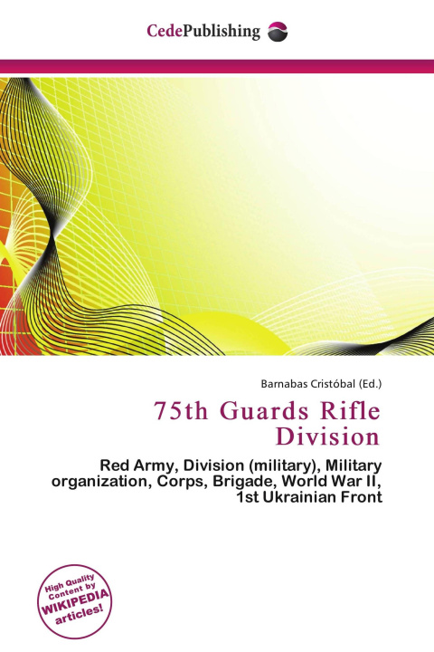 Kniha 75th Guards Rifle Division 