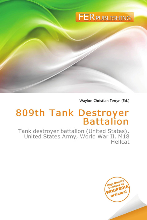 Book 809th Tank Destroyer Battalion 