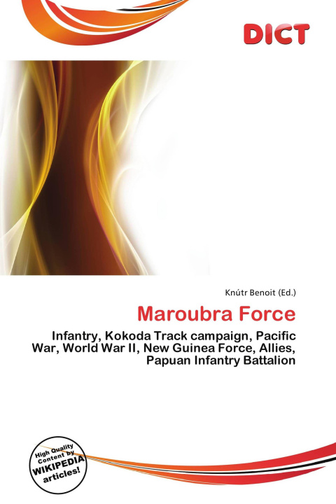 Kniha Maroubra Force 