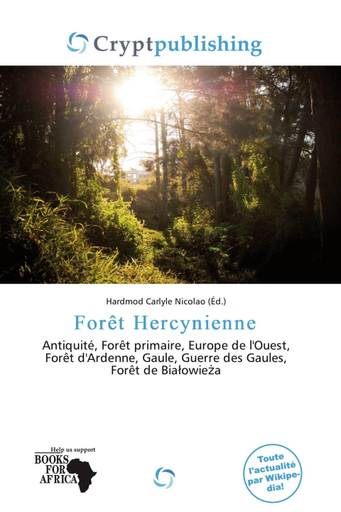 Kniha Forêt Hercynienne 