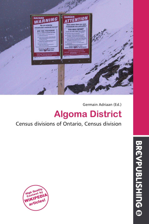 Book Algoma District 