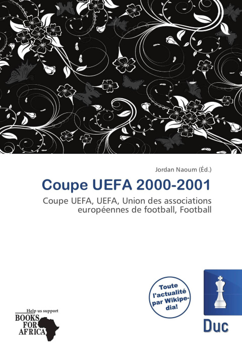 Kniha Coupe UEFA 2000-2001 