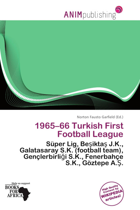 Carte 1965-66 Turkish First Football League 