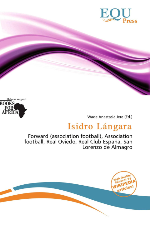Kniha Isidro Lángara 