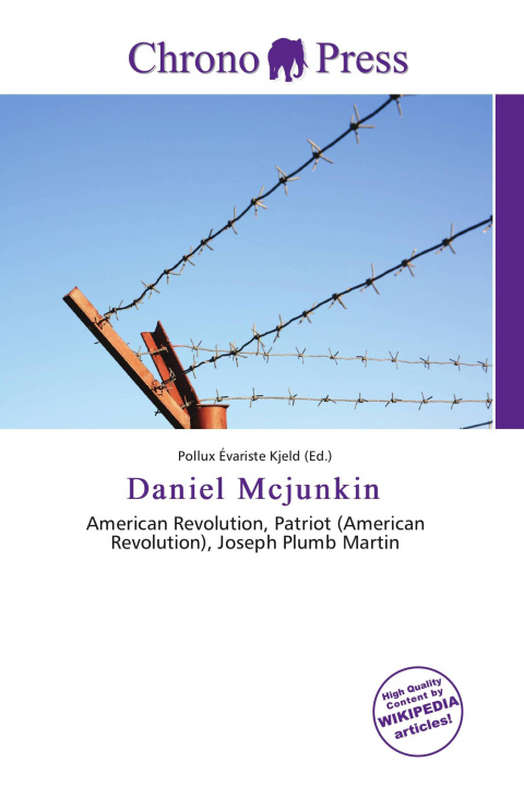 Kniha Daniel Mcjunkin 