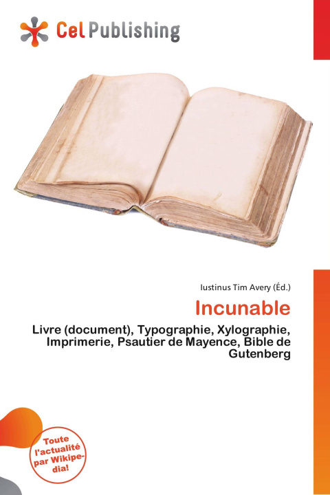 Kniha Incunable 