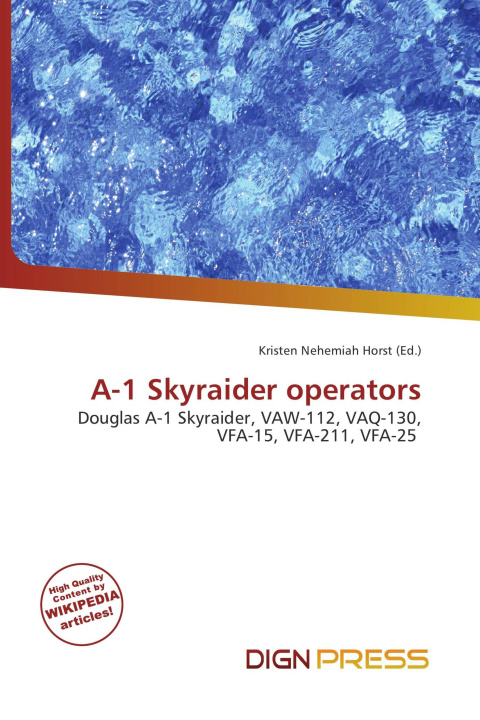 Kniha A-1 Skyraider operators 