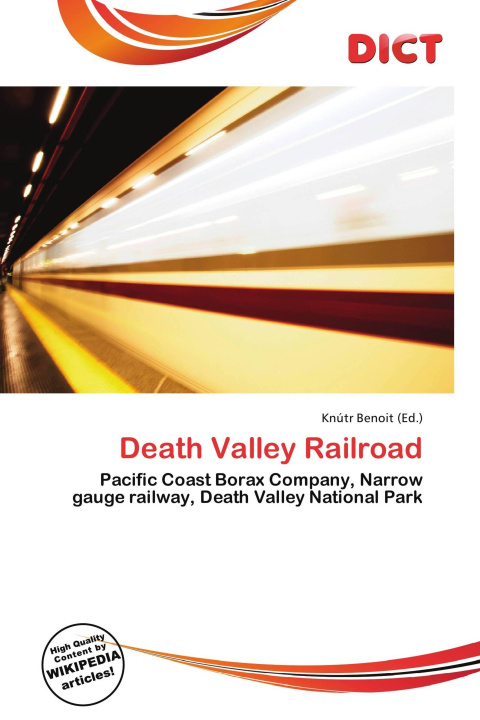 Carte Death Valley Railroad 