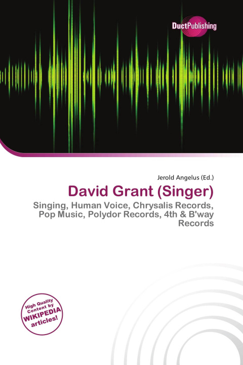 Kniha David Grant (Singer) 