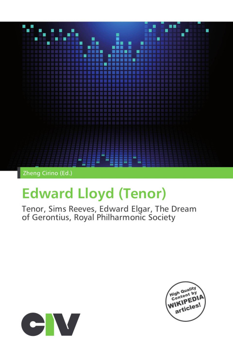 Kniha Edward Lloyd (Tenor) 