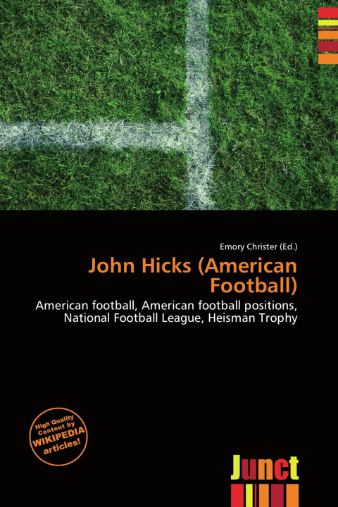 Książka John Hicks (American Football) 
