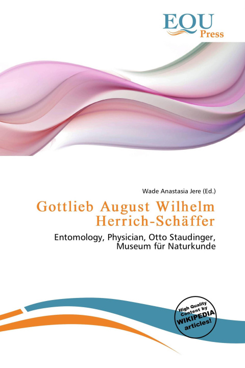 Book Gottlieb August Wilhelm Herrich-Schäffer 