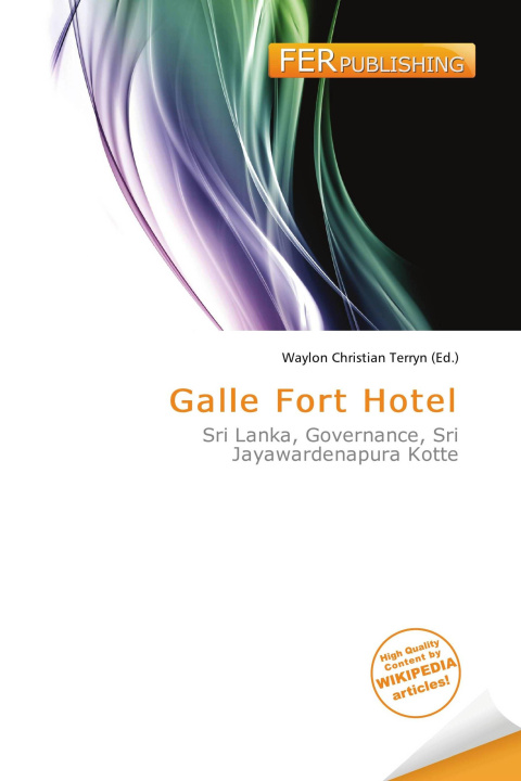 Książka Galle Fort Hotel 